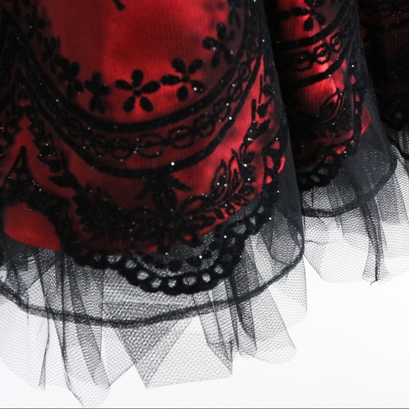 Morgan gothic vampire party dress lace up back 4 6 - Picture 7 of 8